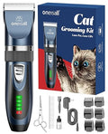 Quiet Cat Clippers for Matted Hair & Long Hair (Blue)