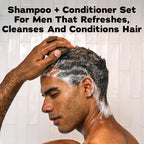 Men's Natural Shampoo and Conditioner Set