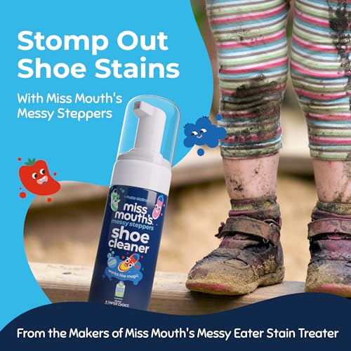 Stain Treater & Messy Steppers Shoe Cleaner Stain Remover Duo (Combo Pack)