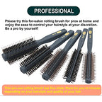 Salon Roll Brush Professional Use PRO (Blue / D33 mm)