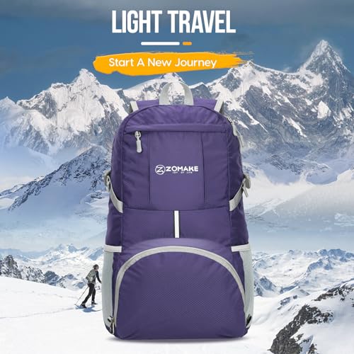 Lightweight Packable Backpack 35L (35L / C-purple)