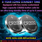 130db Personal Safety Alarm with Ultra Bright Strobe Light. Aqua (Aqua / Button cell)
