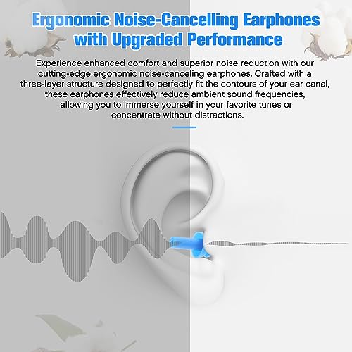 200 Pairs Ear Plugs Bulk (Blue)
