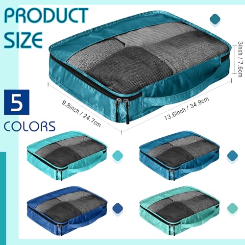 Packing Cubes for Suitcase Large Organizer Bags (Blue / Small)