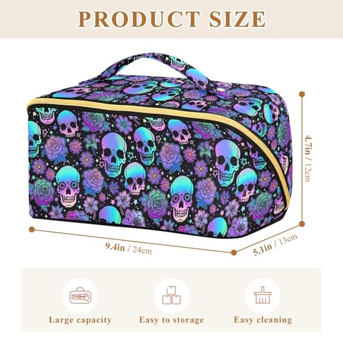 Makeup Organizer Bag (Skulls 220)