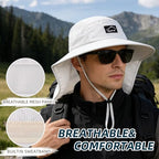 Outdoor Sun Hat for Men Women (1pack-white)