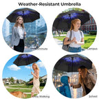 Compact Travel Umbrella (Starry sky (Auto))
