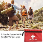 AOUTACC 6 Pack Empty First Aid Bag, Mini Travel Empty First Aid Kit Pouch Bag - Image 6