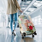 Travel Luggage Cover Suitcase Protector Fits 18 (D-4 / XL(29-32in))