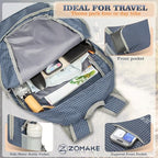 Lightweight Packable Backpack 30L (30L / B-plaid Royal Blue)