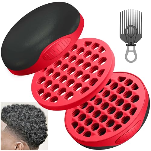 Silicone Curl Brush (Red)