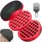 Silicone Curl Brush (Red)