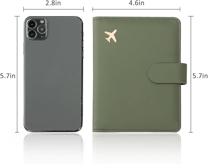 Melsbrinna Premium Leather Passport Holder Covers Case, Waterproof Rfid - Image 7