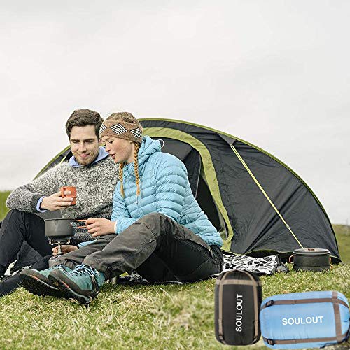 3 4 Season Sleeping Bag for Adults & Teens (Purple / 87*33)