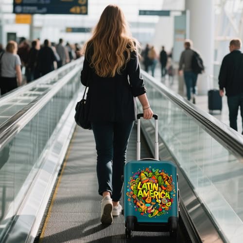 Travel Luggage Cover Suitcase Cover Protector Skins 18 (US-Area / M (for 22--24 inch luggage))