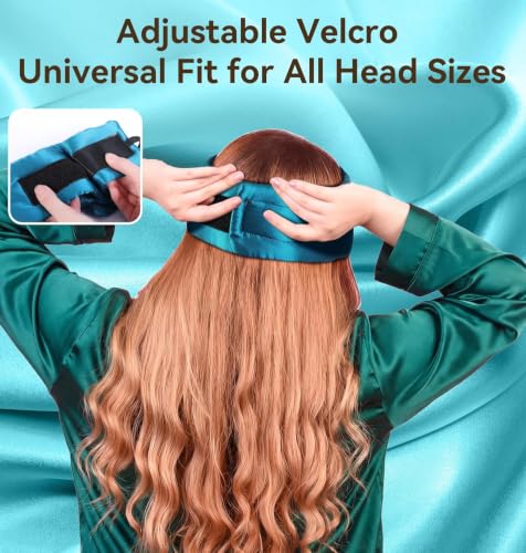 Luxurious Silk Soft Sleep Mask (Dark Green)