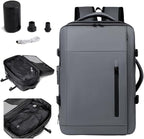 Vacuum-sealed travel computer backpack, Water-Resistant, by Unknown