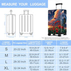 Safflower Luggage Cover Washable Suitcase Protector Anti (safflower / L(28-30inch suitcase))
