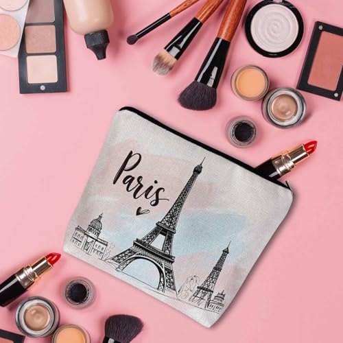 Women Cosmetic Bag Eiffel Tower (9 x 7.1 inch / Eiffel Tower)