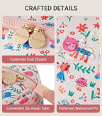 Travel Makeup Bag for Women (Sunshine Kitty)