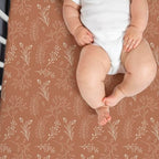 Baby Fitted Crib Sheets (Fox&foliage / 52X28 Inch)