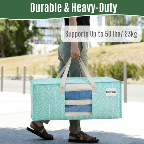 Heavy Duty Moving Bags (Evergreen / 6 Pack)