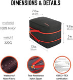 15L Compression Packing Cube Large Travel Organizer (Black Red / 15L)