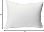 Amazon Basics Down Alternative Bed Pillows and Pillow Protector Case 2-Piece Set - Image 6