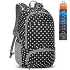 Lightweight Packable Backpack 30L (30L / D-black,white Polka Dots)