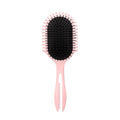New Multifunctional Curly Hair Cushion Comb, 1Pc Oval New Air Cushion Comb WithHandle, Define Styling Brush,DetanglingHair Brush, Professional Hairstyle Comb, BouncingHair Brush (Black Pink)