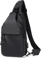 Waterproof Sling Bags Mens Shoulder Crossbody Backpack by Hjkiopc