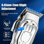 Professional Hair Clippers for Men (Silver)