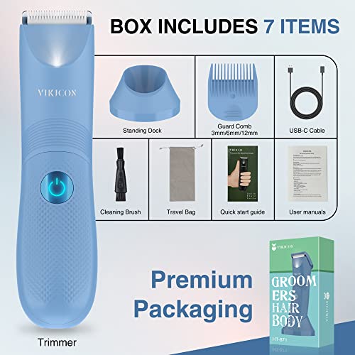 Bikini Trimmer for Women (Blue)