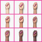 Beetles Pink Gel Polish (B - Creme Pink | Cosmos Bouquet)