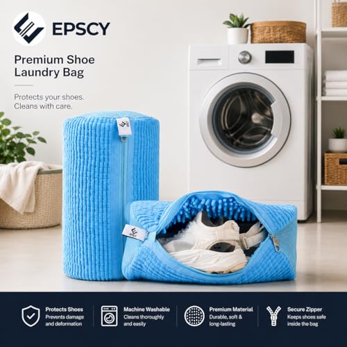Shoe Washing Machine Bags (Blue)