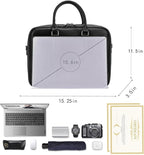 Accordian File Organizer with Handle, 15.6 in Laptop Bag Portable Document - Image 4