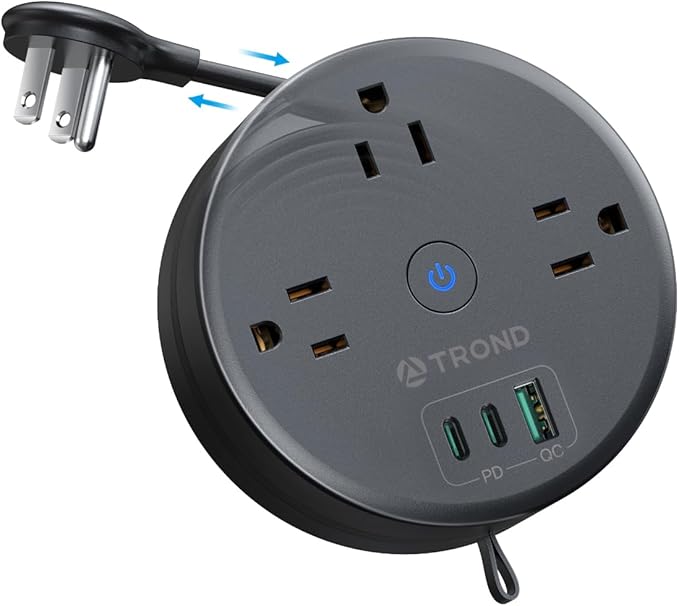 TROND 20W USB C Travel Power Strip by TRONDOfficial