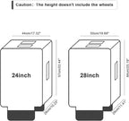 24/28 Inch Thicken Transparent Luggage Cover Suitcase Protector Waterproof PVC - Image 2