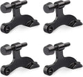 HOMOTEK 4 Pack Hinge Pin Black Door Stopper, Adjustable Deluxe Heavy Duty Door by HOMOTEK