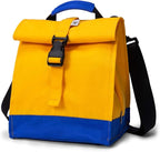 SUNNY BIRD Insulated Lunch Bag Rolltop Lunch Box Tote Lunchbox Bag by SUNNYBIRD