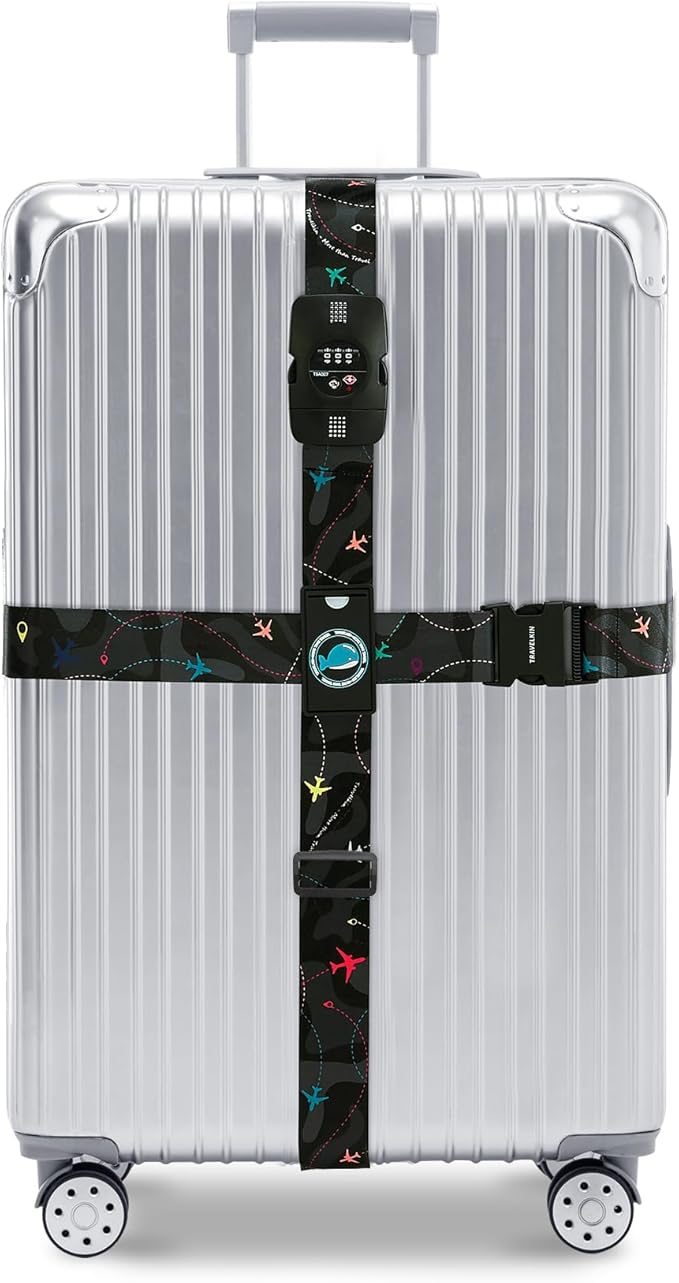 Travelkin Luggage Straps TSA Approved by MoreThanTravel
