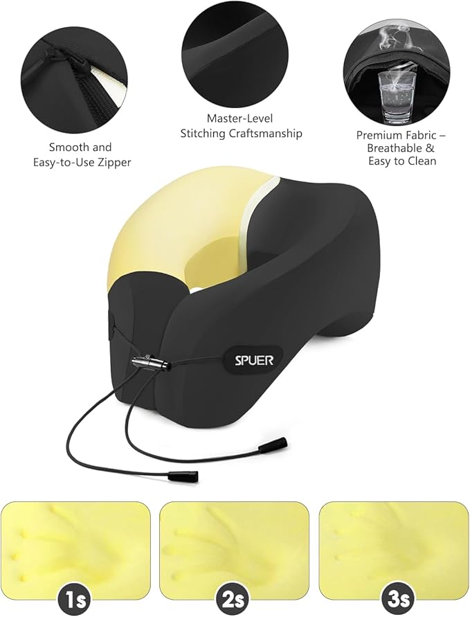Travel Pillow – Neck Pillow Airplane, Travel Pillows - Image 4