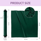 Heatless Curls Overnight Hair Curlers - 4 Pcs No-Heat Curling Rod to Sleep In,Velvet Hair Rollers with Satin Wrap