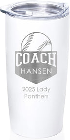 Lifetime Creations Custom Baseball Coach Tumbler: Gifts by LifetimeCreations
