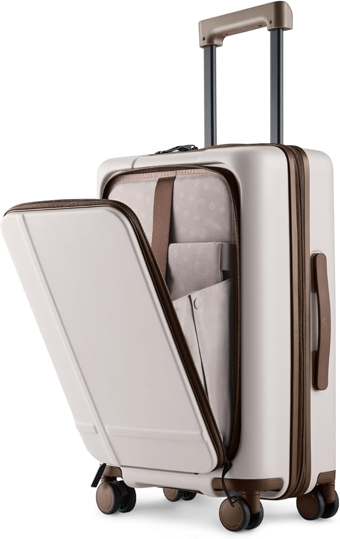 NINETYGO Carry On Luggage 22x14x9 Airline Approved, 20 Inch Suitcase by NINETYGO