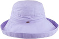Scala Women's Cotton Hat with Inner Drawstring and Upf 50+ Rating by SCALA