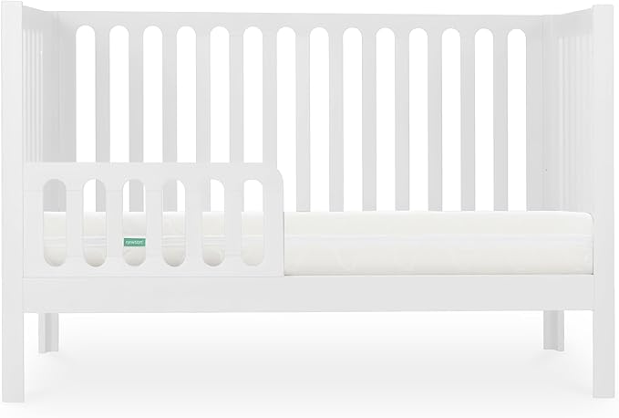 Newton Baby Galileo Standard Crib, Solid Beech Wood in White Color, 3-in-1 - Image 7