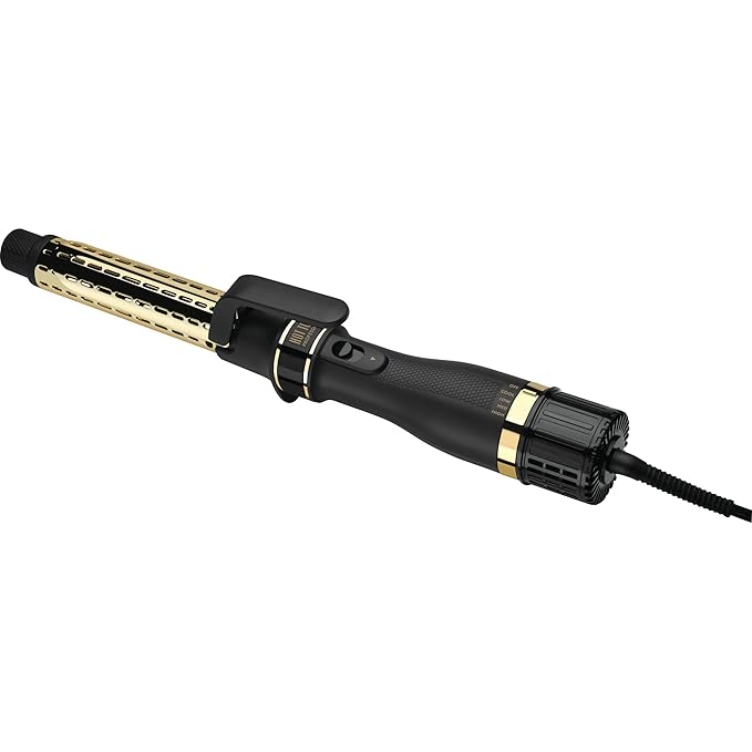Hot Tools Pro Artist 24K Gold One-Step Dryer & Curler | Long-Lasting Blowout Curls