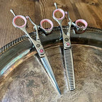 Sakura 5.5" Swivel Hair Cutting Scissors Set (Set of Swivel Shears / Steel)