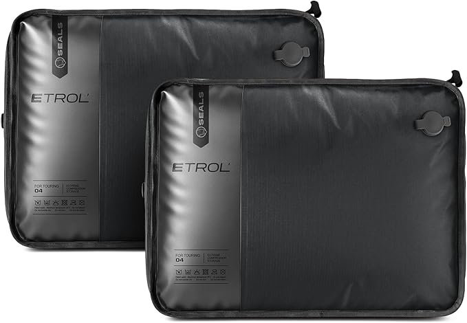 TPU Vacuum Bag for Travel, 70D Nylon Reusable Compression Bag by ETROL-US
